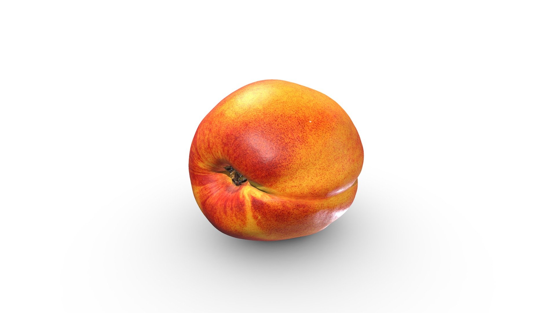 Ripe Nectarine 3D model by (rawcatalog) [84ac004