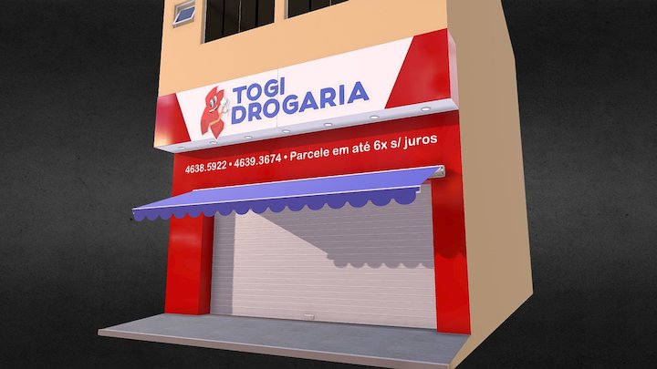 Drogaria Togi 3D Model