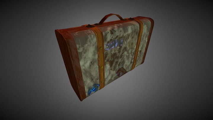 Suitcase 3D Model