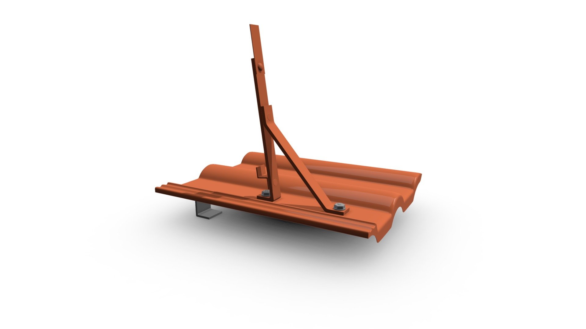 KMB Beta - taška sněholamu kovová — Sketchfab embed 3D viewer