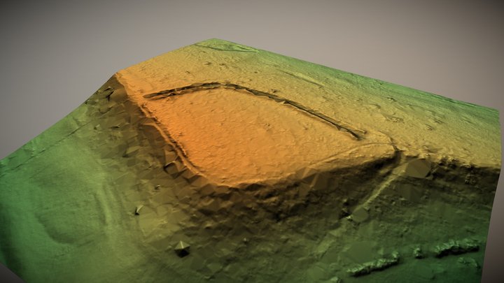 Wick Ball Camp, Wiltshire (UK) – Free 3D Model STL