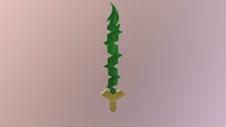Thorn Sword 3D Model