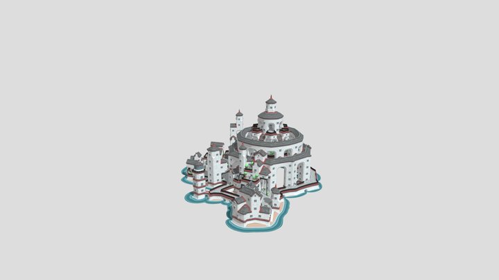 Waterfront City 3D Model