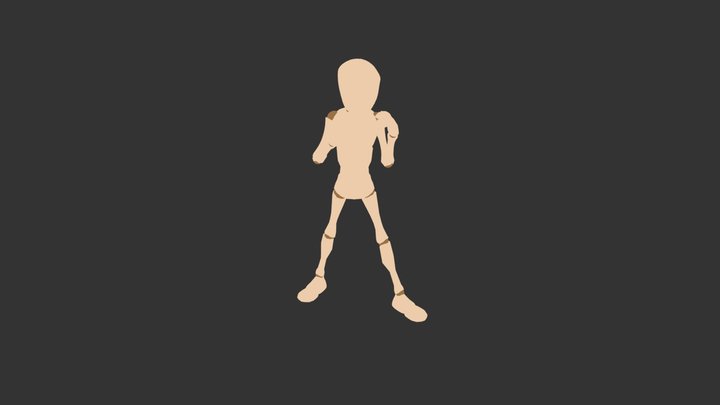 Animation - Punch 3D Model