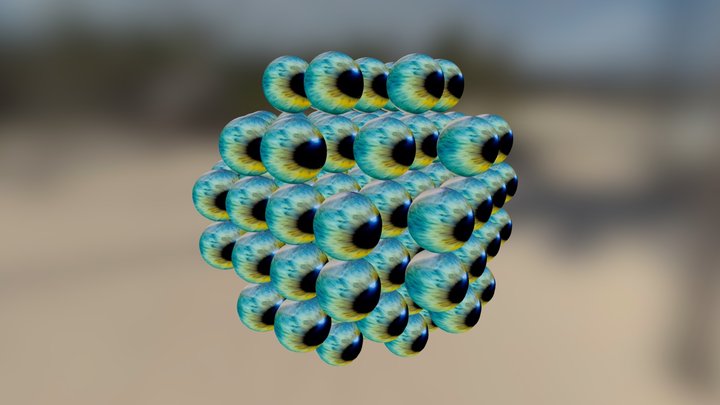Eye balls 3D Model