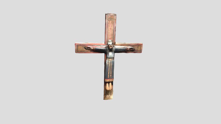 Majestat de Sta Maria de Lluçà. MEV 3D Model