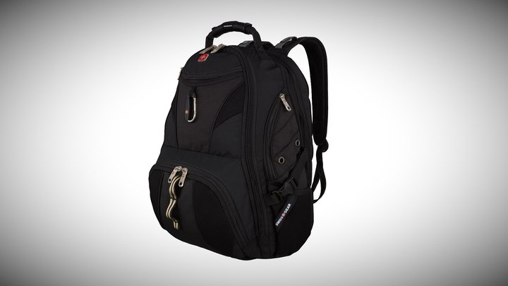Swissgear 1900 Black 3D Scan 3D Model
