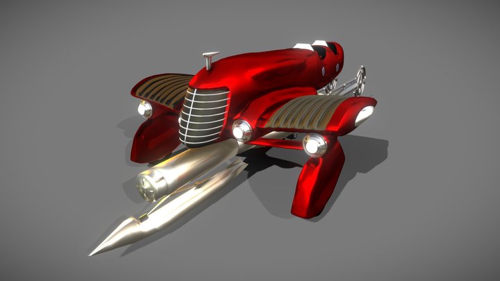 Last Exile Vanship 3D Model