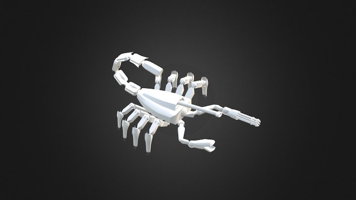 Mech Escorpion 3D Model
