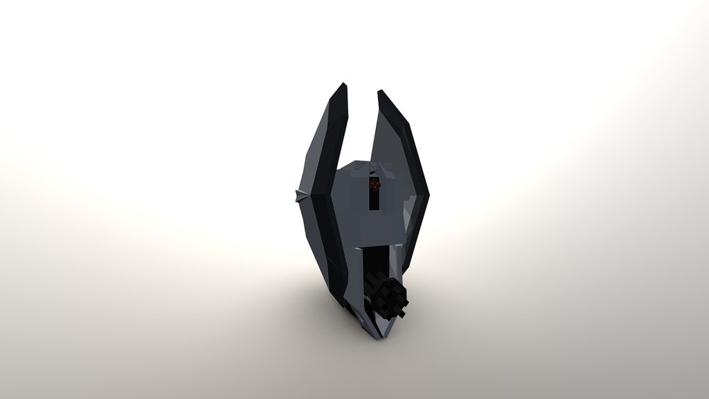 Armored drone minigun