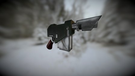 Laspistol 3D Model