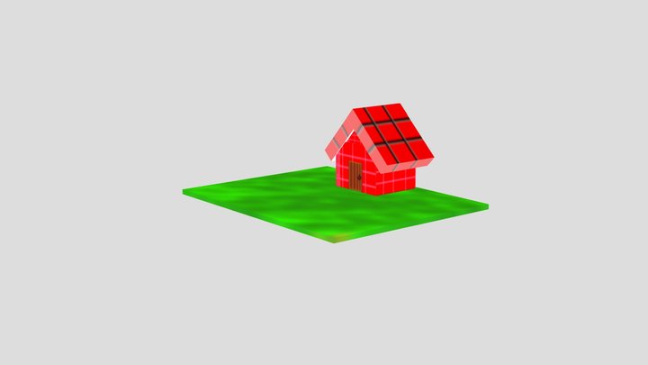 n64 low budget house 3D Model