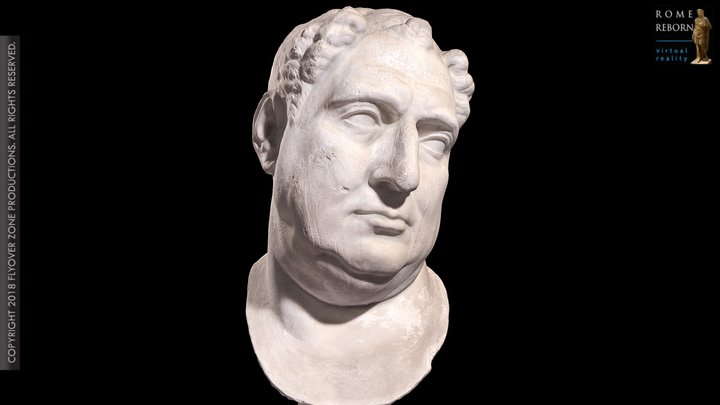 3D rendering of Vitellius
