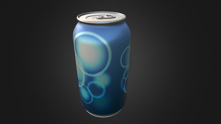 Aluminum can 3D Model