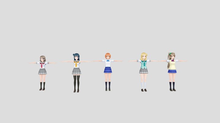 Model Pack #1 3D Model