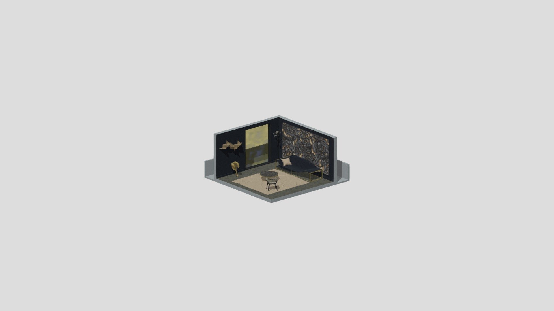 Room Scene Design 3 - Download Free 3D model by geppettomaster [84b6fd9 ...