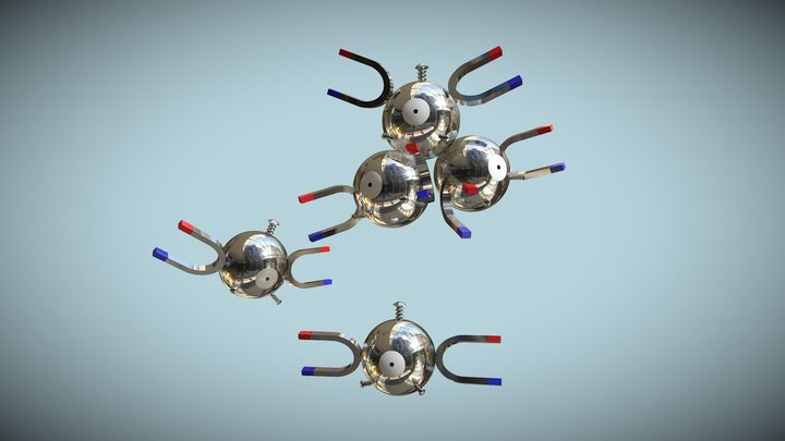 magneton and magnetite 3D Model