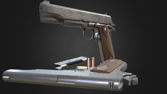 Colt m1911 3D Model