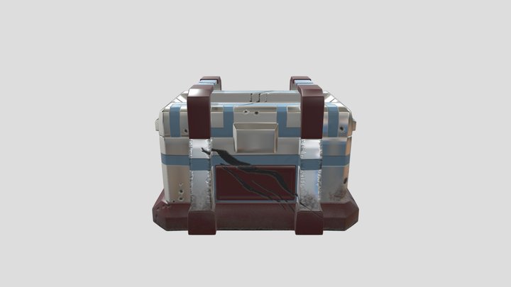 Container_unpolished 3D Model