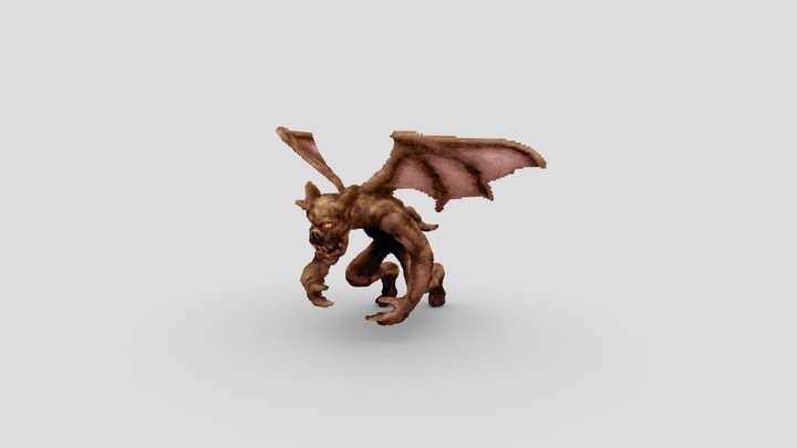 Gargoyle from Blood 3D Model