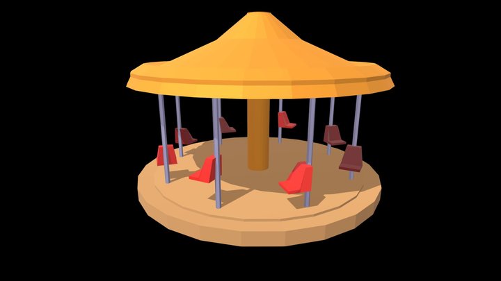 Carousel 3D Model