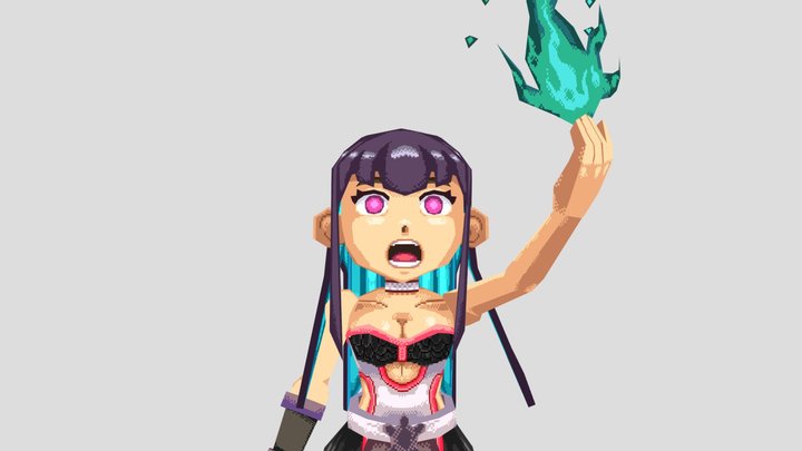 Evilly 3D Model