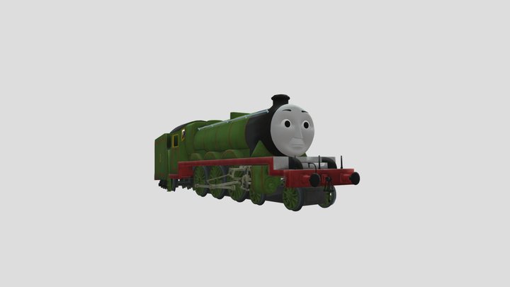 Henry The Green Engine 3D Model