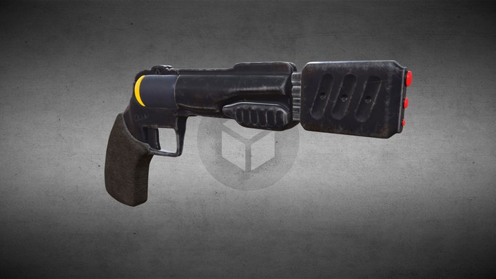 Ronon Dex's Gun 3D Model