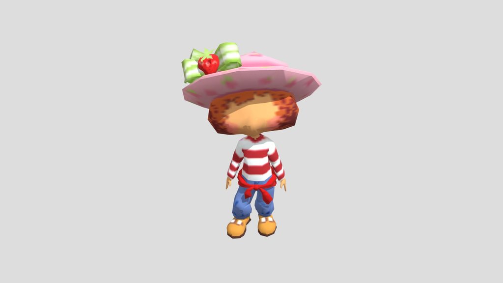 DS/DSi - Strawberry Shortcake (Faceless)