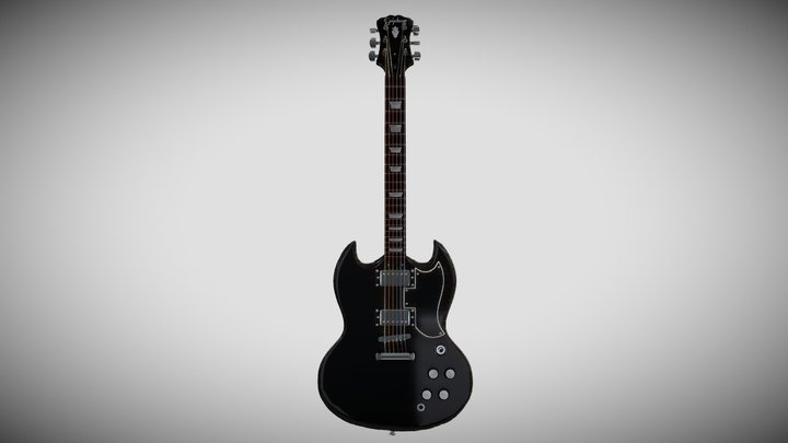 Guitar Epiphone SG – Free 3D Model STL