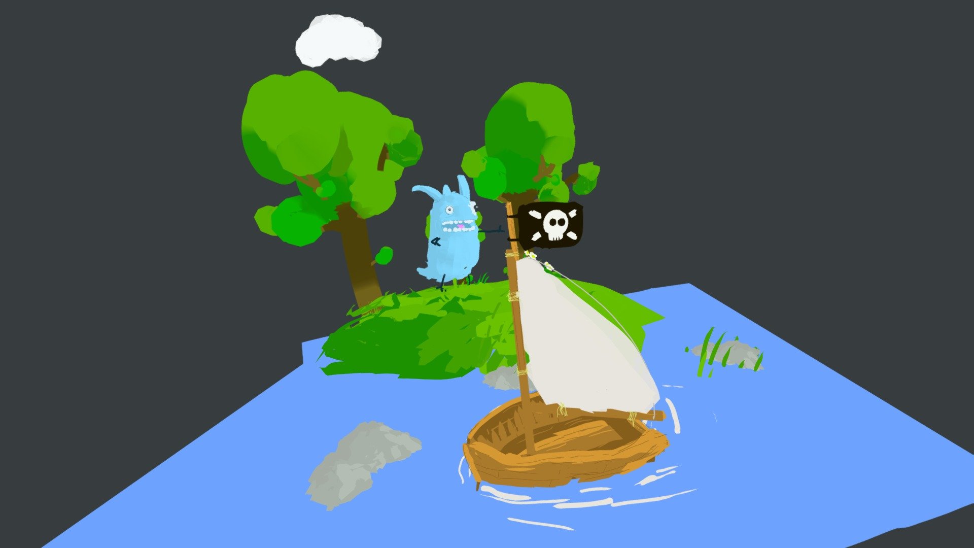 Blue Monster