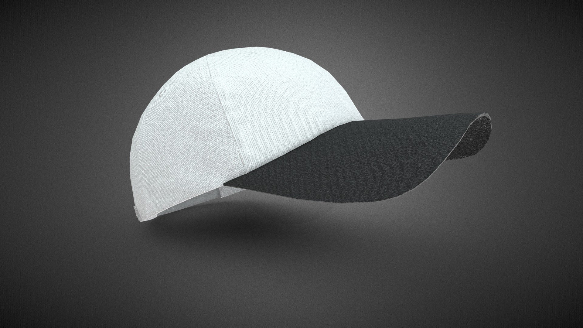 Black And White Basketball Hat - Buy Royalty Free 3D model by CG ...