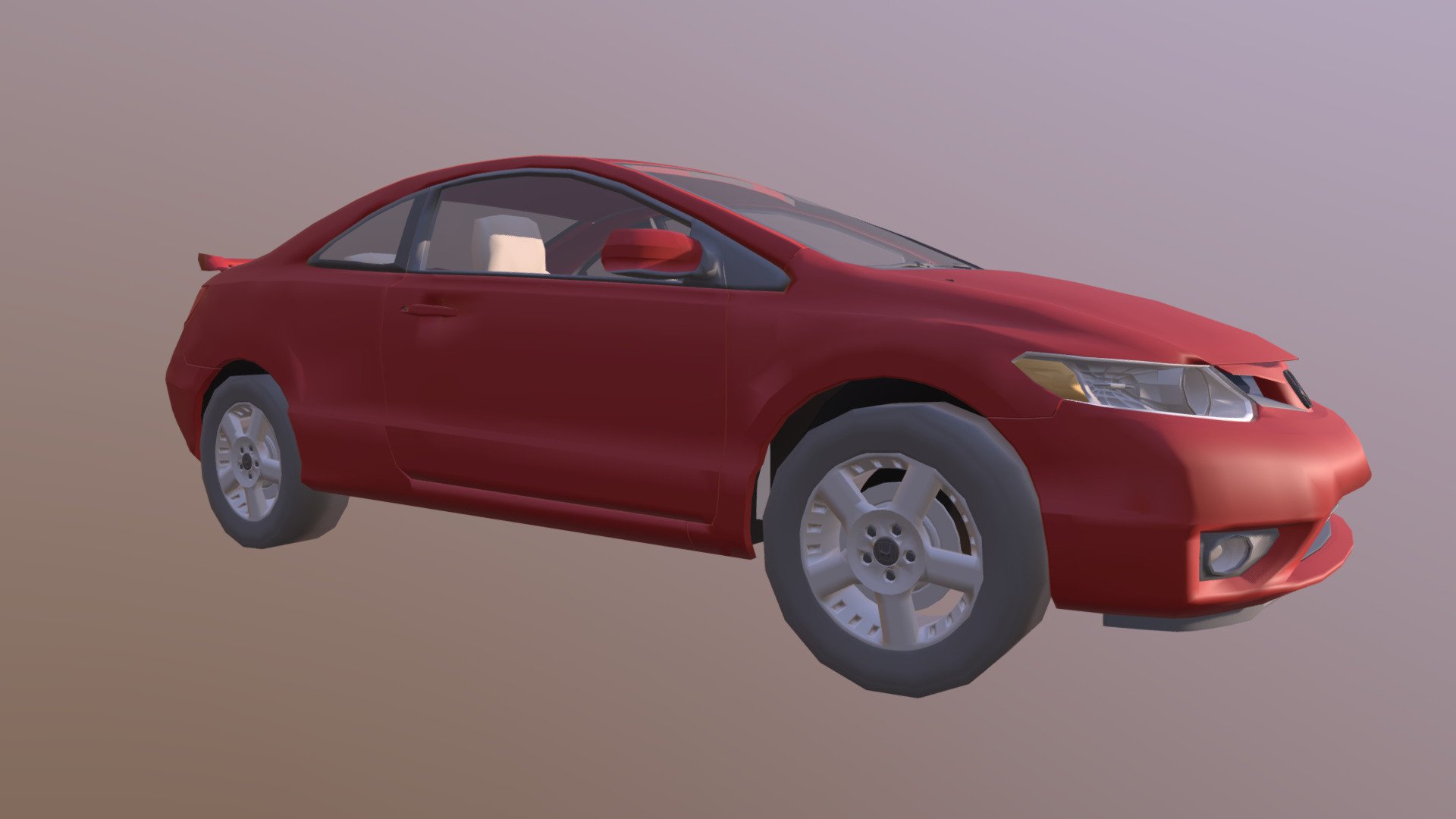 Honda civic 3d model