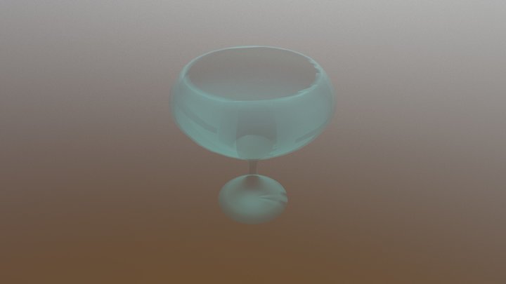Cocktail Transparent 3D Model