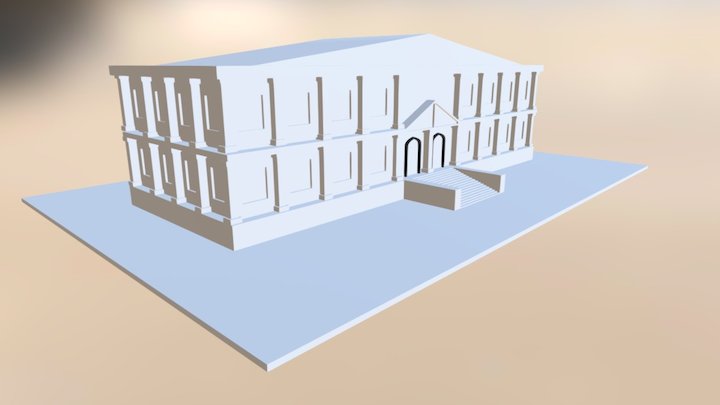 City Hall rts building 3D Model