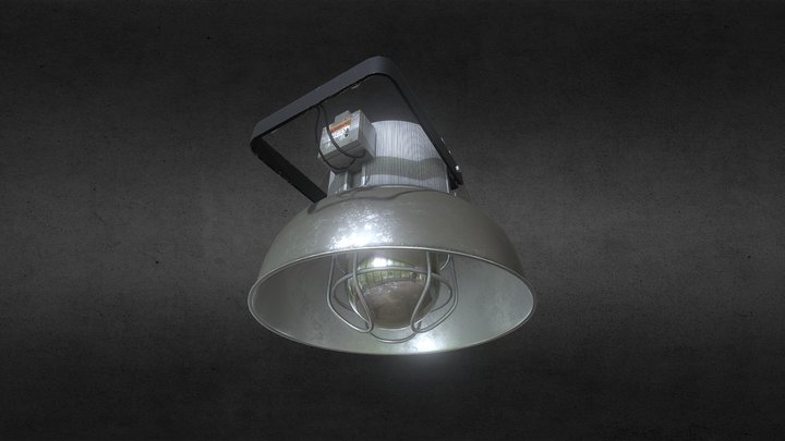 Industrial - Lamp 3D Model