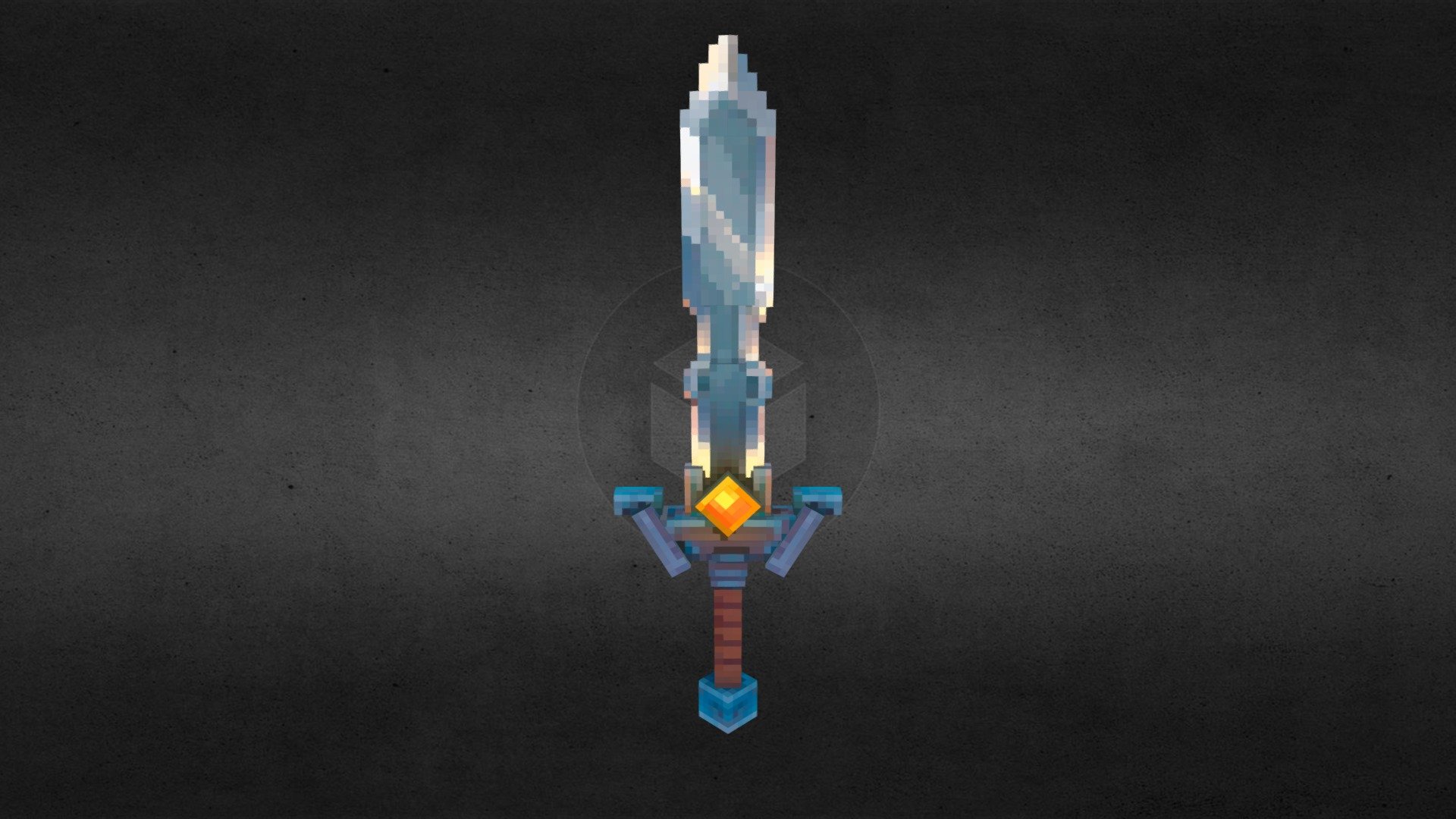 A fan's Azur Sword for hytale/minecraft - Download Free 3D model by Red ...