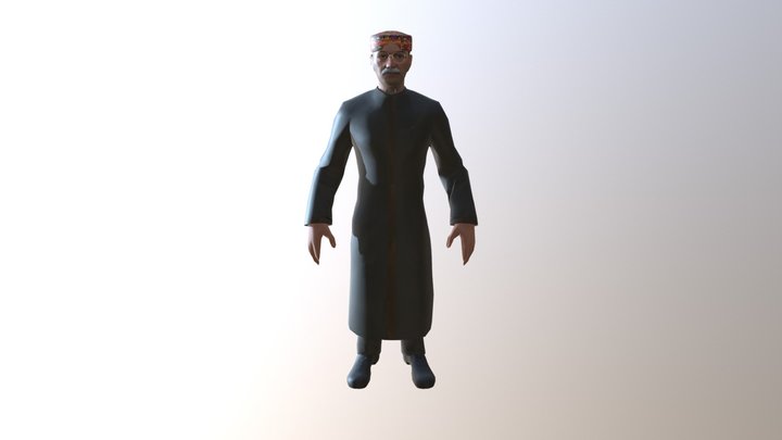 Zardari 3D Model
