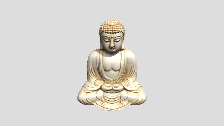 Будда 3D Model