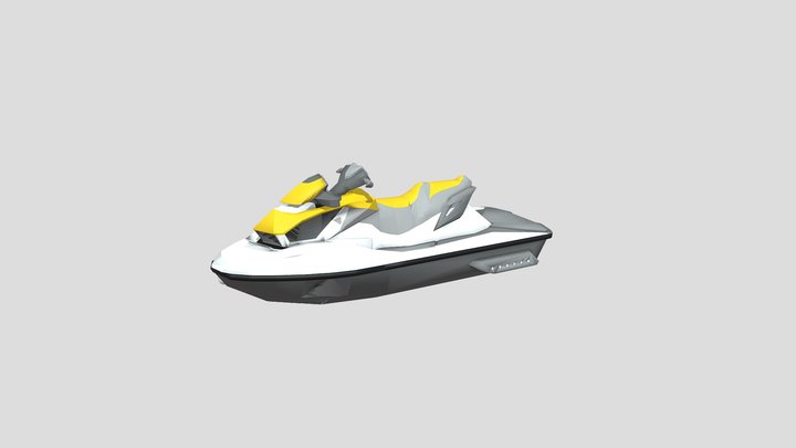 JetSky (WaveRunner) 3D Model