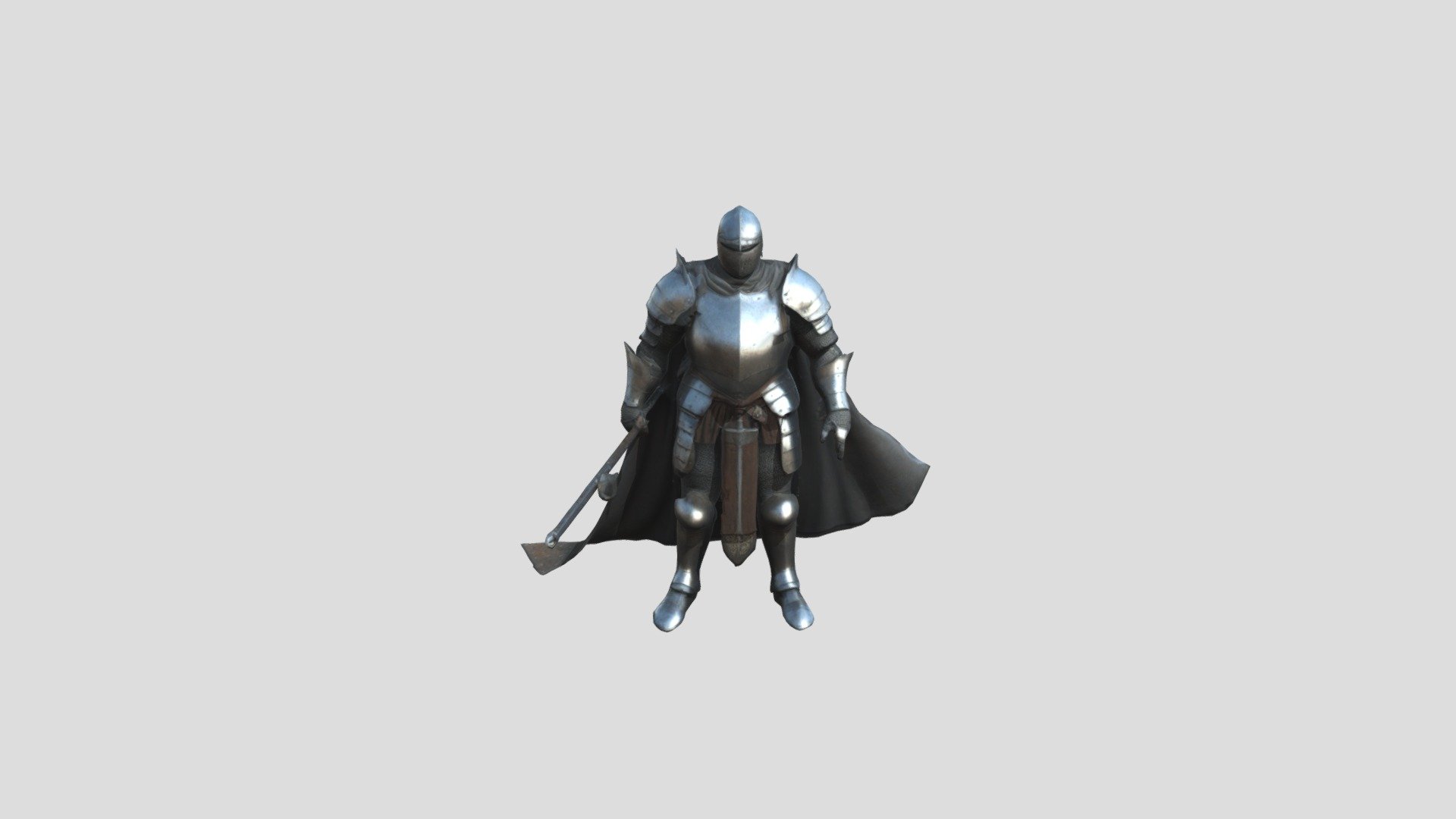 Ultimate Medieval heavy armored Warrior - Download Free 3D model by ...