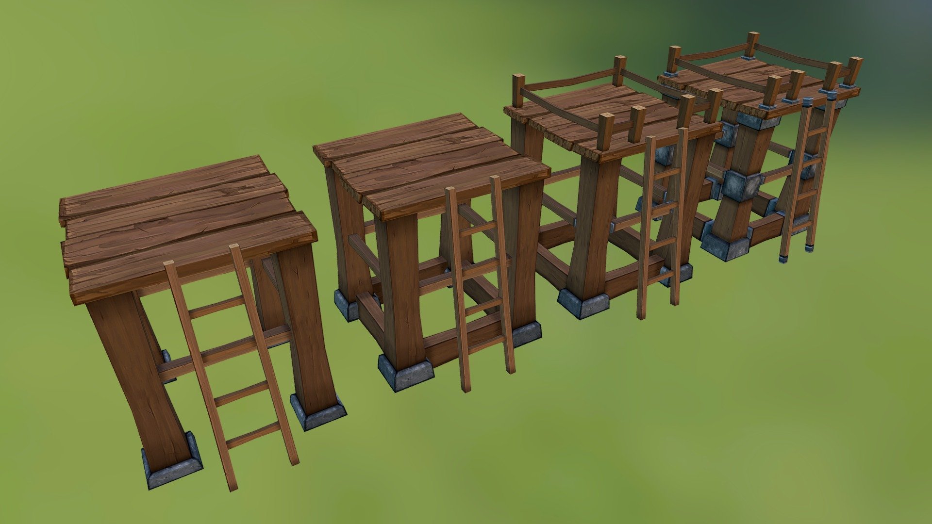 Wooden Archer Towers
