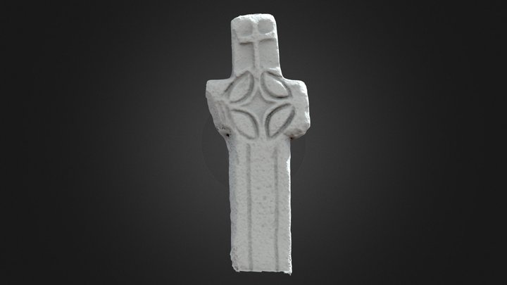 Ferns Castle  Cross 2 3D Model
