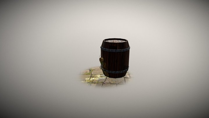 Barrel Danilo 3D Model