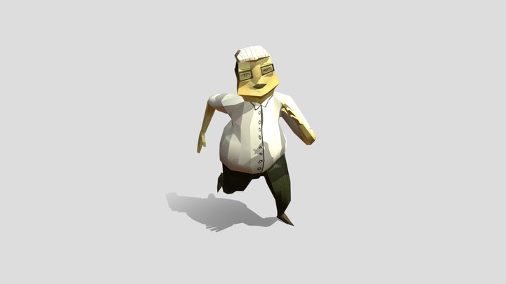 Old man 3D Model