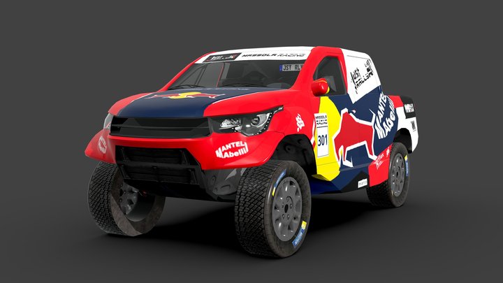 Baja Rally Raid Car! 3D Model