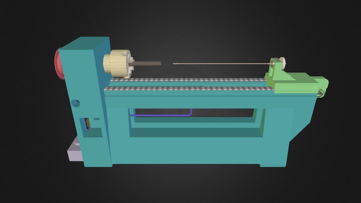 Riflingmachine 3D Model