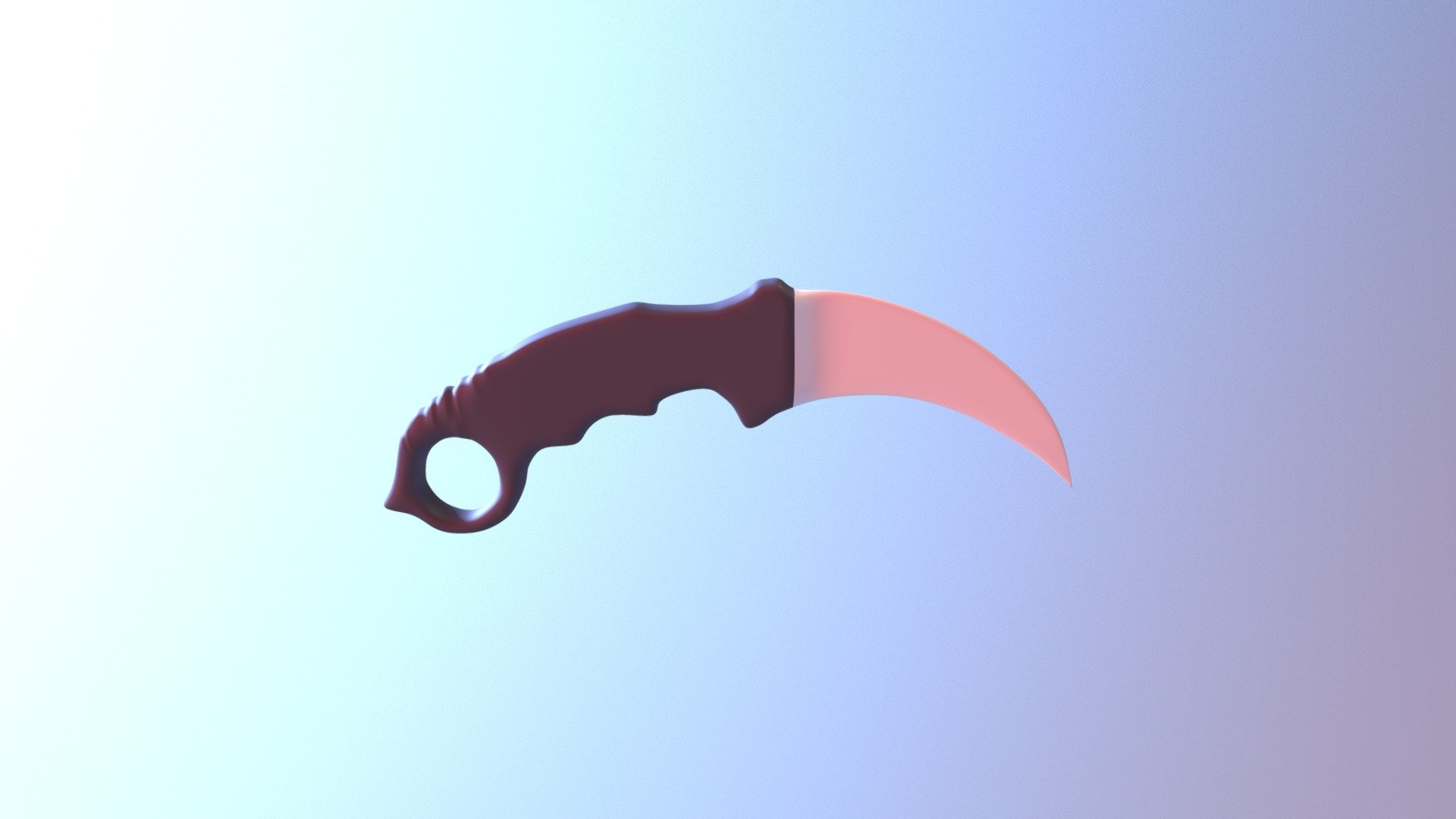Black-csgo-karambit-knife