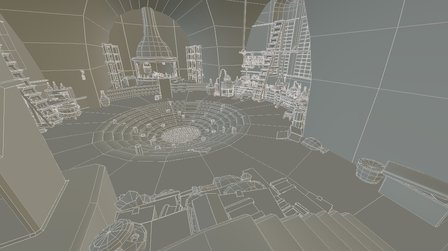 Beschwörungsraum 3D Model