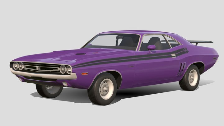 1971 Dodge Challenger R/T – Free 3D Model STL